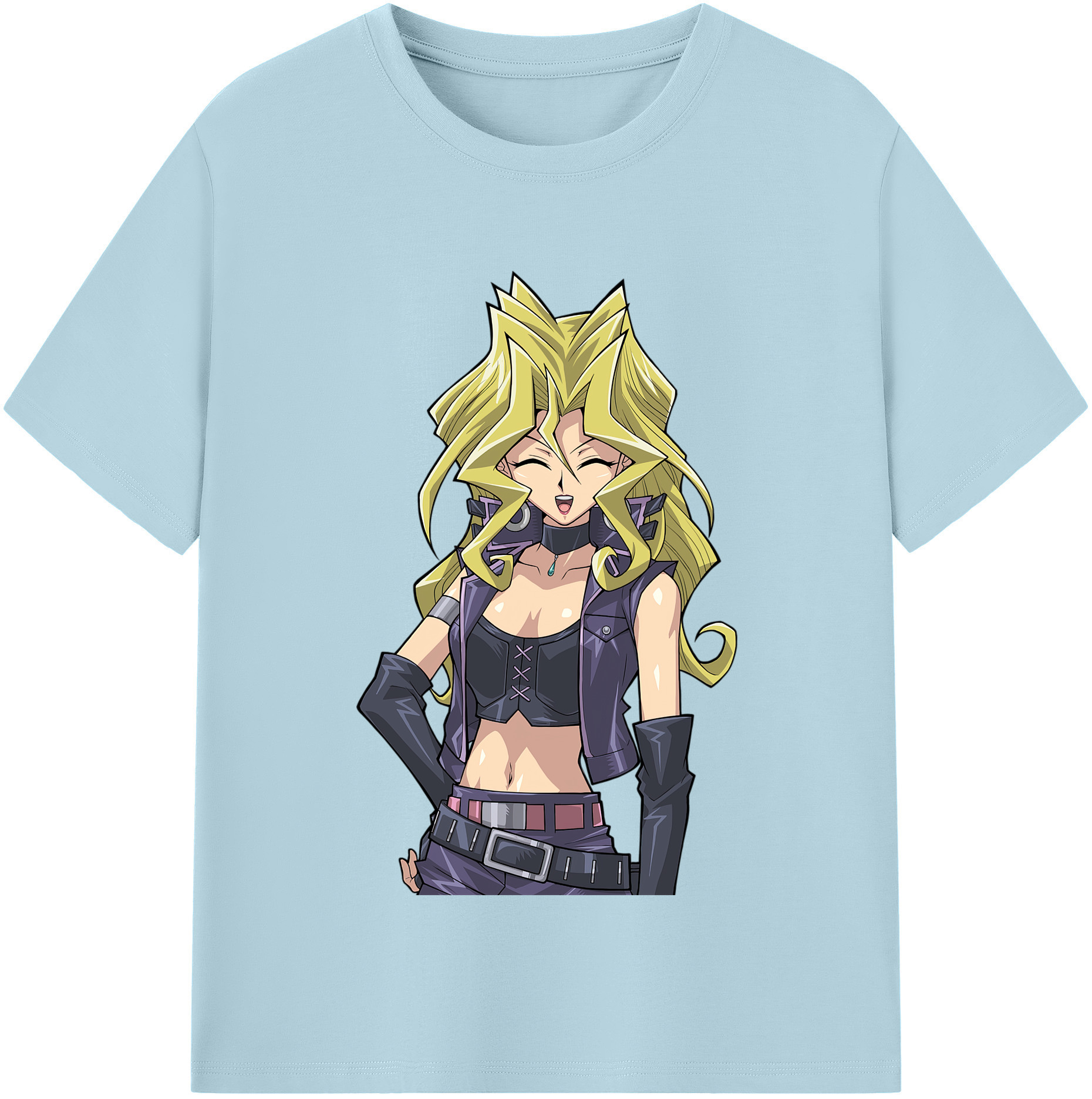 （画像用） 遊☆戯☆王 Yu-Gi-Oh! 綿100％半袖Tシャツ（フロントプリント）